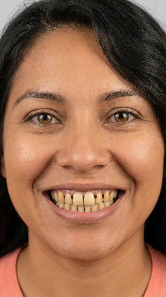 Blanquear sonrisa: before