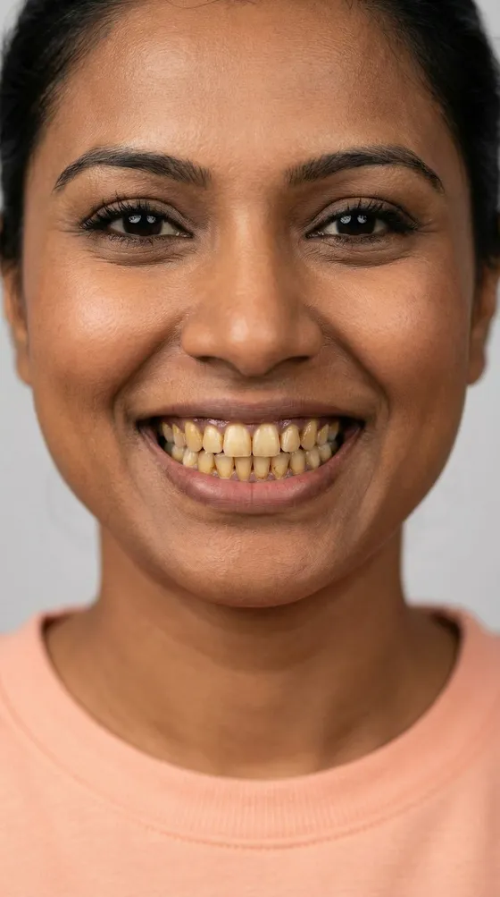मुस्कान चमकाओ: before